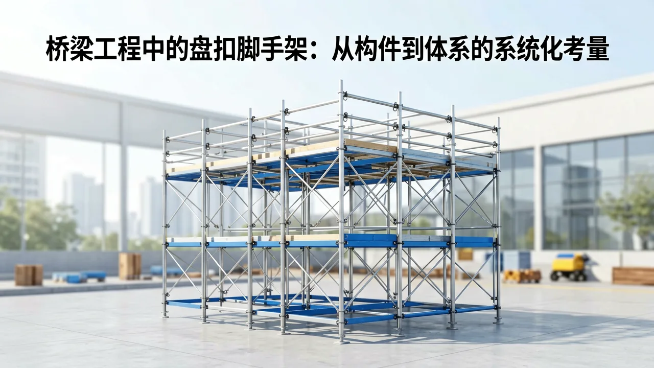桥梁工程中的盘扣脚手架:从构件到体系的系统化考量